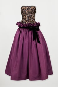 Bob Mackie | 1980s Strapless Evening Gown