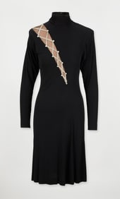 Bob Mackie | Black Cocktail Dress