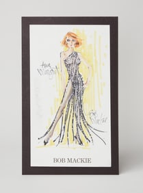 Bob Mackie | 1970s Ann-Margaret Fashion Illustration