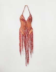 Tina Turner | 1977 Bob Mackie Lynn Anderson Show "Turn It Up" Sequin Bodysuit (with Magazine)