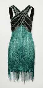 Bob Mackie | 1990 Beaded Cocktail Dress