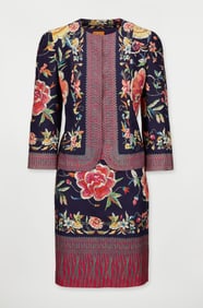 Christian Lacroix | Pret-A-Porter Floral Skirt Suit