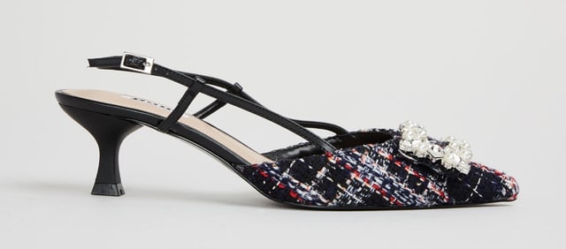 Gillian Anderson | Signed Pair of Dune London Kitten Heels