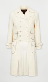 Louis Vuitton | Marc Jacobs Era Cream Skirt Suit