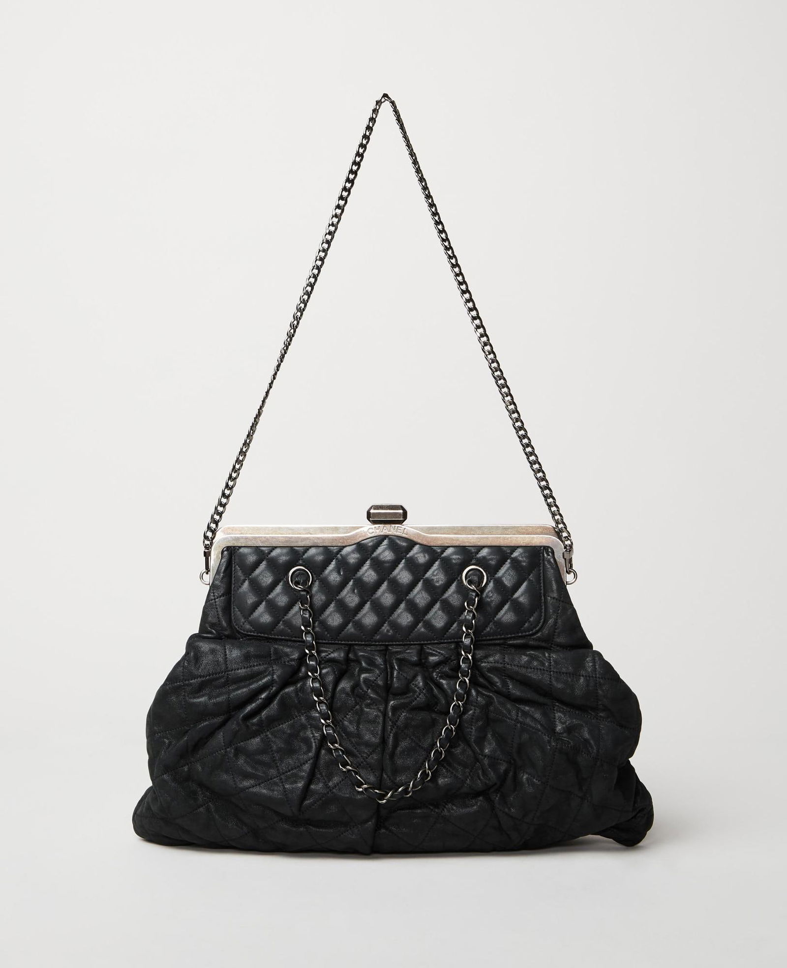 Chanel | Spring 2011 Black Leather Quilted Handbag (1 of 14)