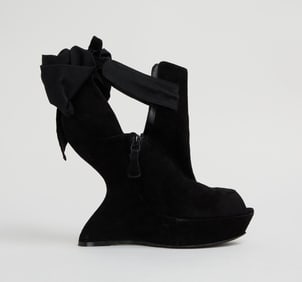 Alexander McQueen | 2011 Suede Wedges
