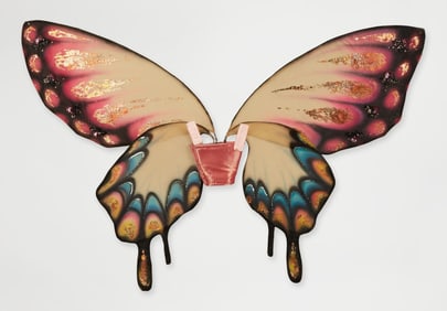 Drew Barrymore | Kurt and Bart 1997 US Magazine Mark Seliger Butterfly Wings