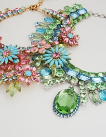 Alan Anderson | Set of Two Rhinestone Necklaces