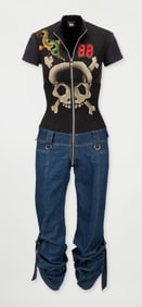 Pink | Kurt and Bart 2003 CD:UK Stage Worn "Feel Good Time" Jumpsuit