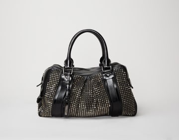 Burberry Prorsum | 2007 Knight Pyramid Studded Leather Handbag