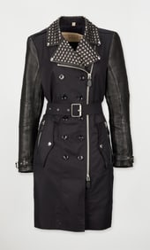 Burberry Brit | Christopher Baily Designed Studded Leather Trench