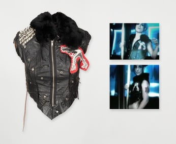 Britney Spears | 2007 Gimme More Leather Vest