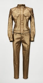 Melanie C. Sporty Spice | 2007 Spice Girl Reunion Tour Roberto Cavalli Bronze Denim Ensemble (With