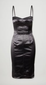 Victoria Beckham | Dolce and Gabbana Bustier Cocktail Dress