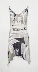 Christian Dior | 2000 John Galliano Dior Gazette Fly Girl Dress