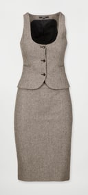 Gucci | 2006 Frida Giannini Herringbone Two Piece Ensemble