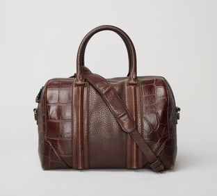 Givenchy | 2013 Lucrezia Croc Embossed Duffle Handbag