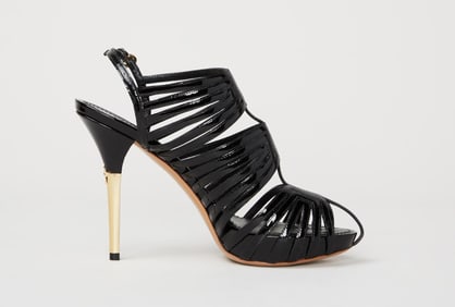 Louis Vuitton | 2011 Marbella Patent Leather Stiletto Sandals (With Box)