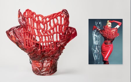 Gwen Stefani | Kim Mesches Nylon Editorial Worn Sculptural Piece (With Photo)