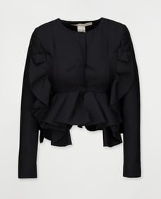 Lady Gaga | 2011 Publicity Worn Ruffle Jacket from Francesco Scognamiglio's Spring/Summer 2012