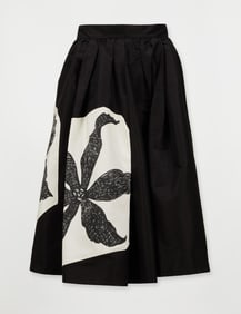 Prada | Fall 2016 Christophe Chemin Floral Print Skirt