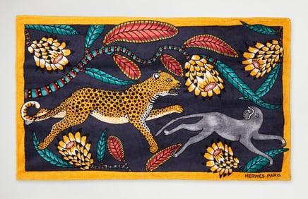 Hermes | The Savanna Dance Beach Terry Cloth Towel