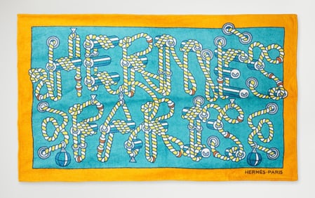 Hermes | Mariner Rope Patterned Towel