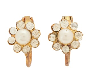 Tamara Geva | Earrings from "The Gay Intruders" by Joseff