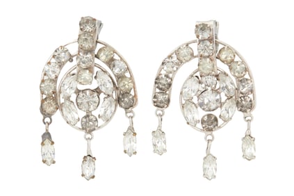 Ilona Massey | Earrings from "Love Happy" by Joseff