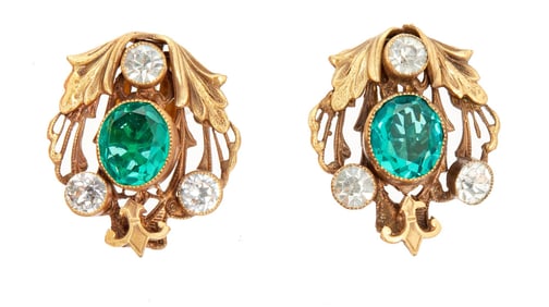 Taina Elg | Earrings Related to "Les Girls" by Joseff