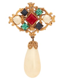 Margot Grahame et al. | Brooch from "The Three Musketeers" by Joseff