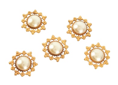 Florence Eldridge | Ornaments from "Mary of Scotland" by Joseff