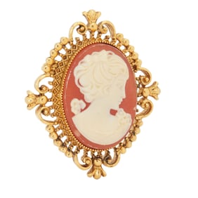 Patric Knowles et al. | Cameo Brooch from "Monsieur Beaucaire" by Joseff