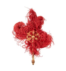 Florence Eldridge | Fan from "Mary of Scotland" by Joseff