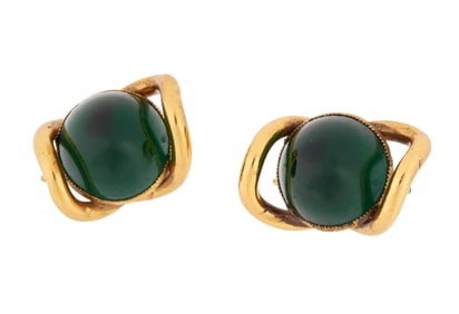 Merle Oberon | Cuff Links from "Night Song" by Joseff