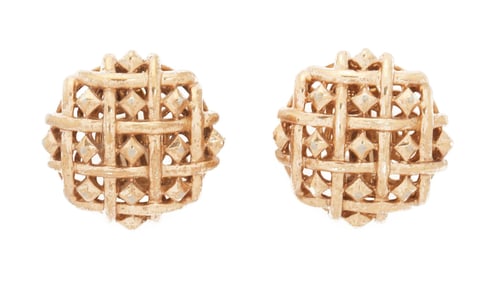 Eleanor Parker | Earrings from "Valentino" by Trifari