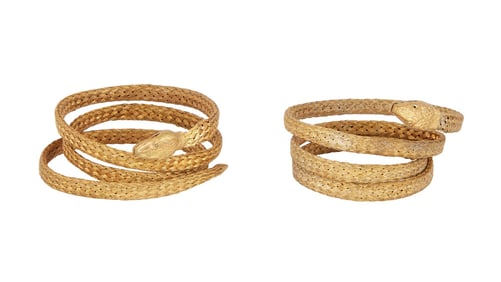 Joan Collins | Bracelets Related to "Cleopatra" by Joseff