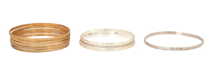 Dusty Anderson | Bangle Bracelets from "A Thousand and One Nights" by Joseff