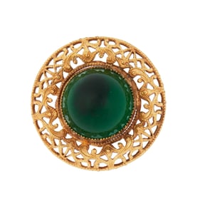 Patricia Medina | Button from "Fortunes of Captain Blood" by Joseff