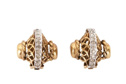 Eleanor Parker | Earrings from "Valley of the Kings" by Joseff