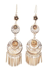Anne P. Kramer | Earrings from "Bagdad" by Joseff