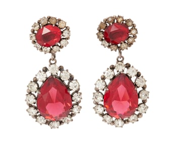 Betty Grable et al. | Earrings from "The Beautiful Blonde from Bashful Bend" by Joseff