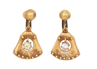 Marie Windsor | Earrings from "The Beautiful Blonde from Bashful Bend" by Joseff
