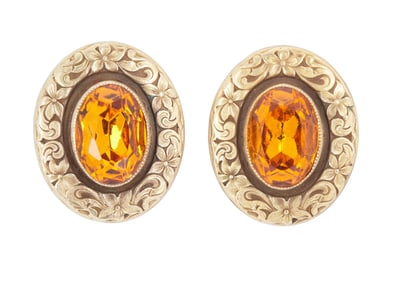 Alexis Smith | Earrings from "South of St. Louis" by Joseff