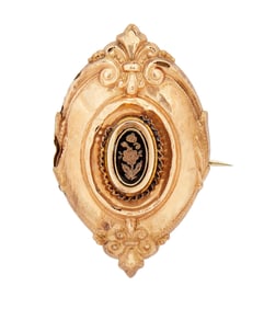 Hedy Lamarr et al. | Brooch from "Copper Canyon" by Joseff