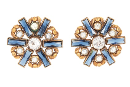 Binnie Barnes | Earrings from "Frontier Marshal" by Joseff