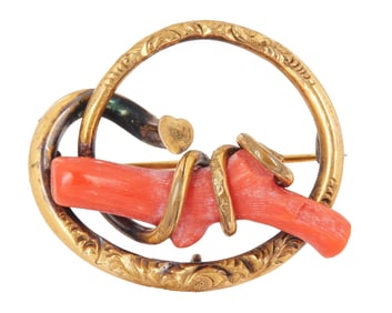 Myrna Loy et al. | Brooch from "The Red Pony" by Joseff