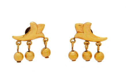 Claire Trevor | Earrings from "Crack-Up" by Joseff