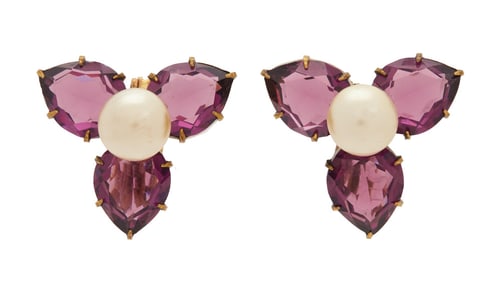 Carole Landis | Earrings from "Cadet Girl"