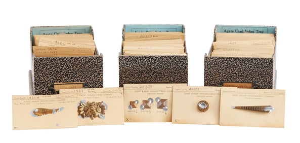 Small Jewelry Molds | 1940s "Sample Cards" from the Archives of Joseff